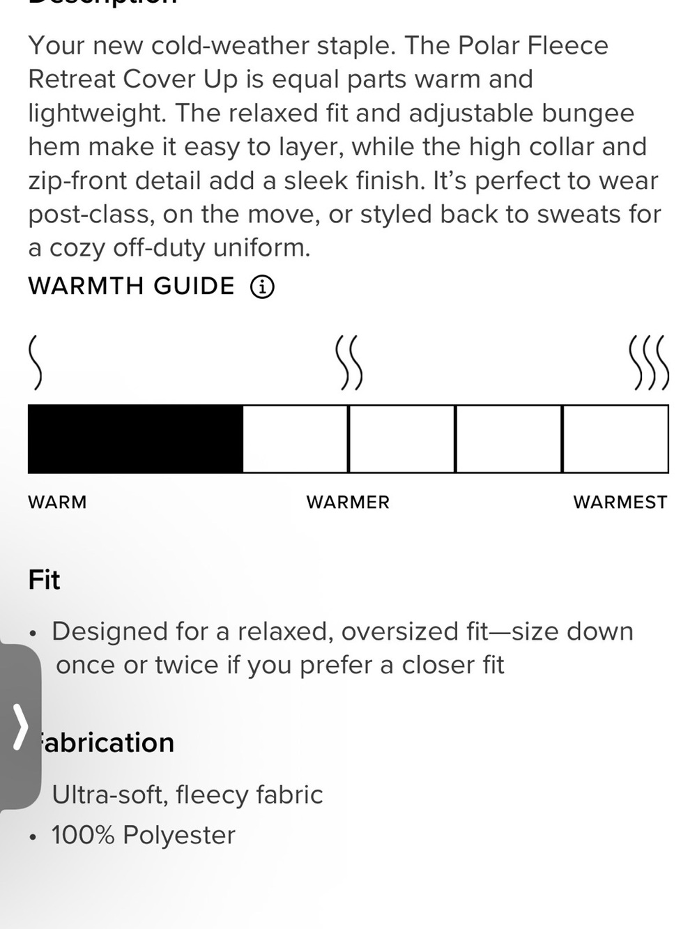 Alo Polar Fleece Retreat Quarterzip - Picture 2 of 5